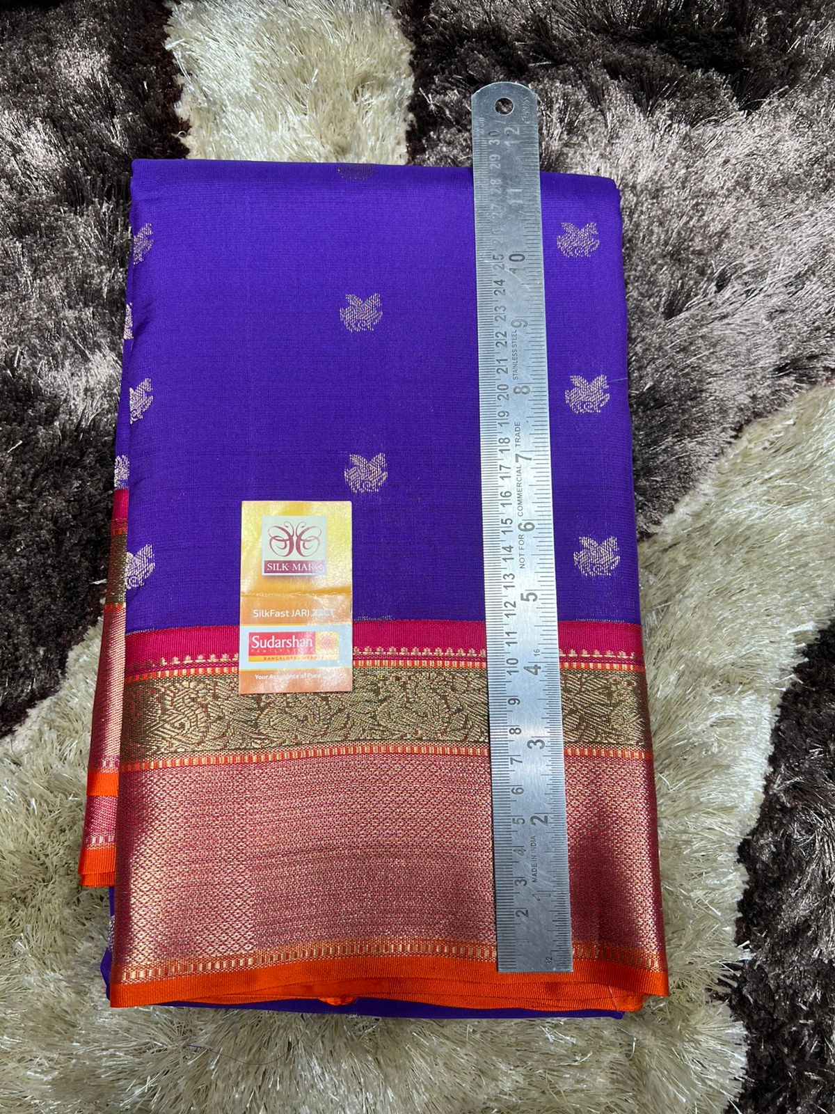 Pure Kanchipuram Silk Saree.