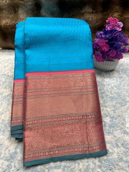 Pure Kanchipuram Silk Saree.