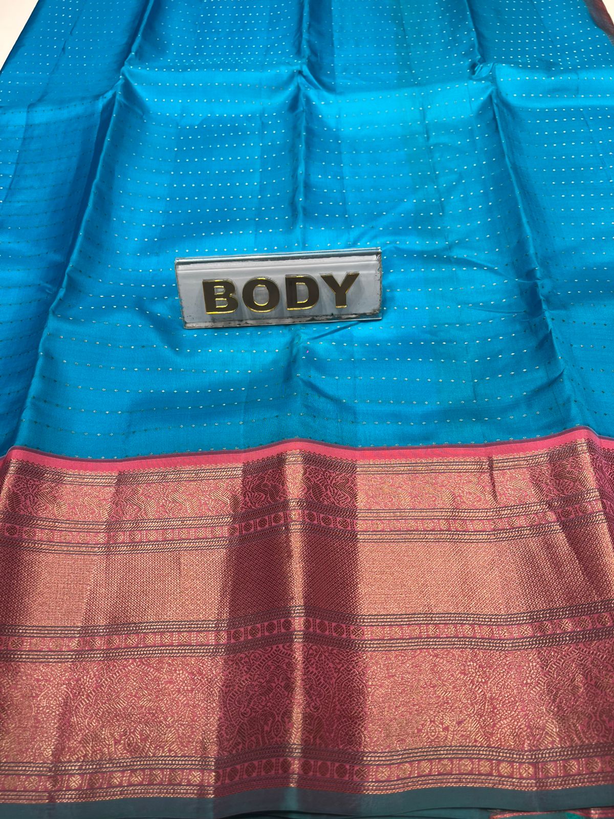 Pure Kanchipuram Silk Saree.