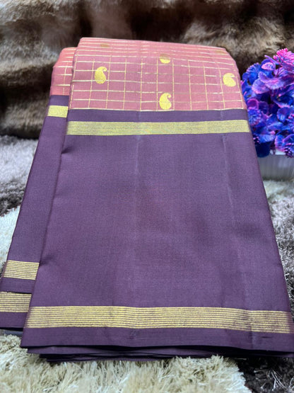 Pure Kanchipuram Silk Saree.