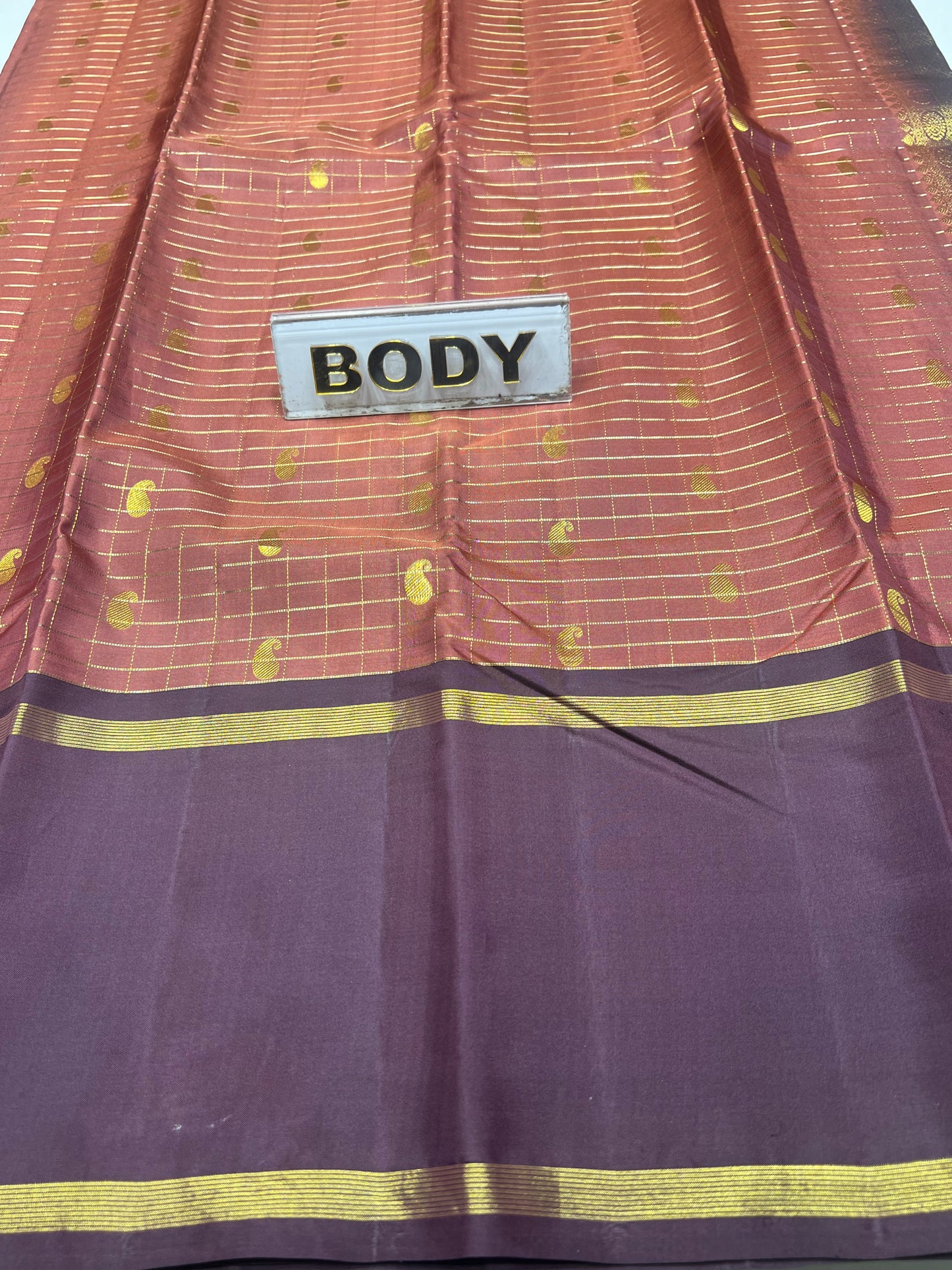 Pure Kanchipuram Silk Saree.