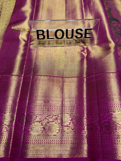 Pure Kanchipuram Silk Saree