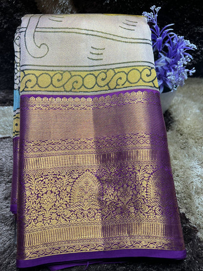 Pure Kanchipuram Silk Saree