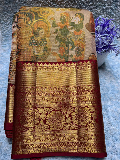 Pure Kanchipuram Silk Saree
