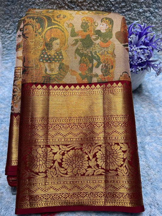 Pure Kanchipuram Silk Saree