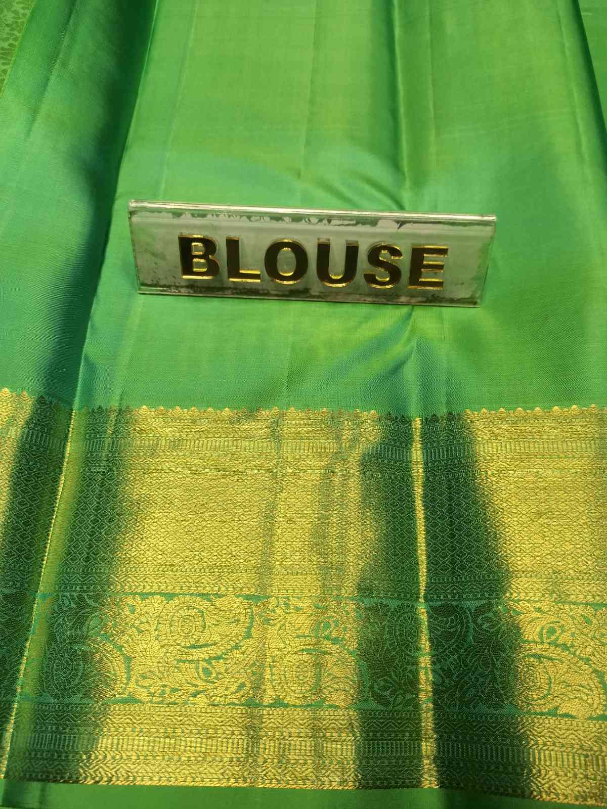 Pure Kanchipuram Silk Saree.