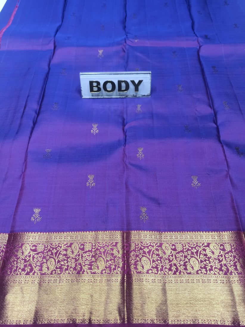 Pure Kanchipuram Silk Saree.