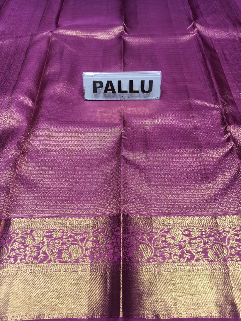 Pure Kanchipuram Silk Saree.