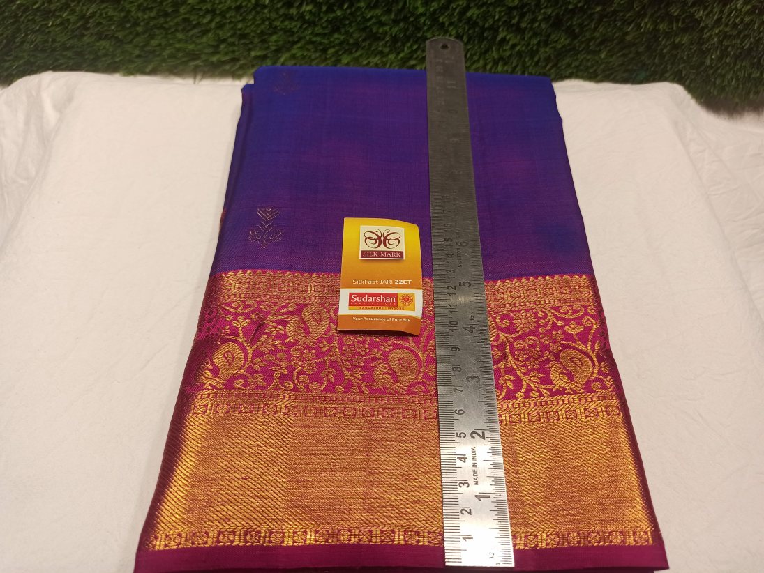 Pure Kanchipuram Silk Saree.