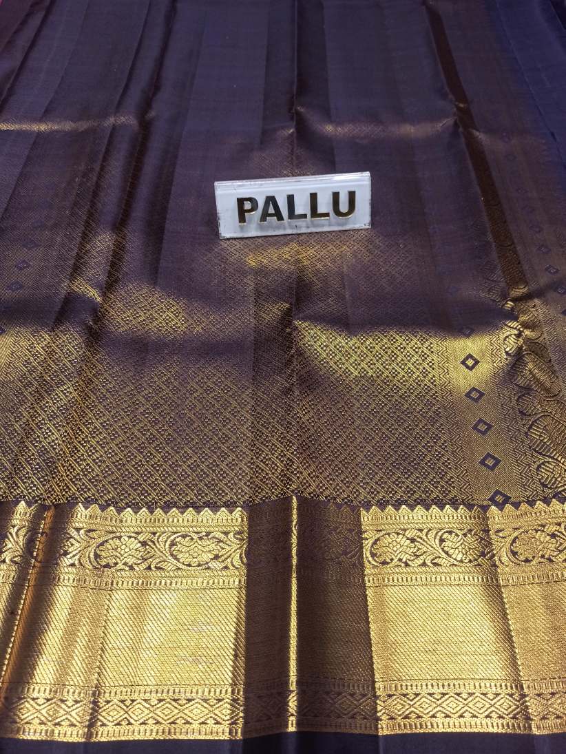 Pure Kanchipuram Silk Saree.