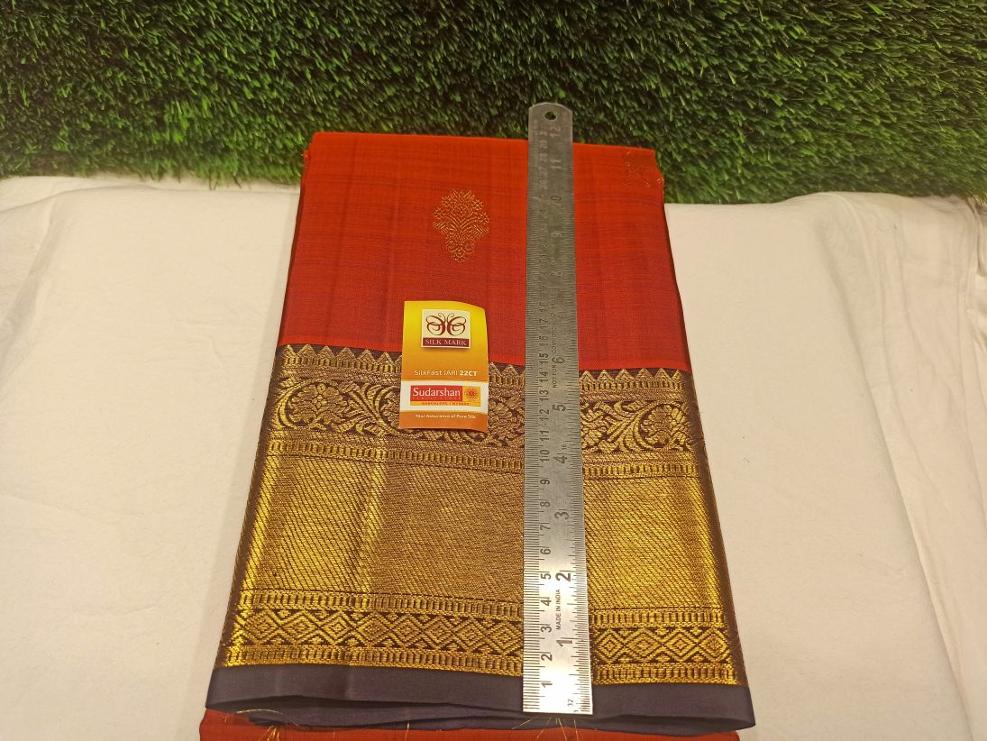 Pure Kanchipuram Silk Saree.