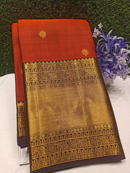 Pure Kanchipuram Silk Saree.