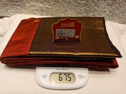 Pure Kanchipuram Silk Saree.