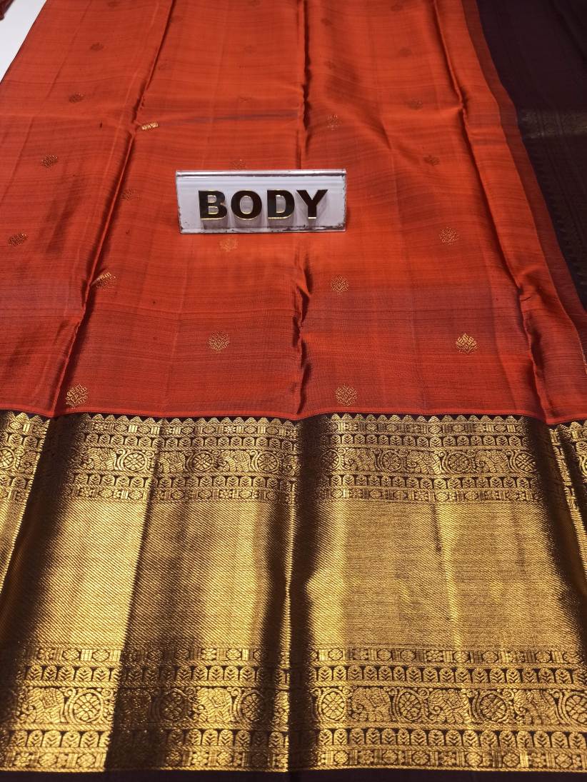 Pure Kanchipuram Silk Saree.