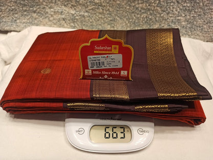 Pure Kanchipuram Silk Saree.