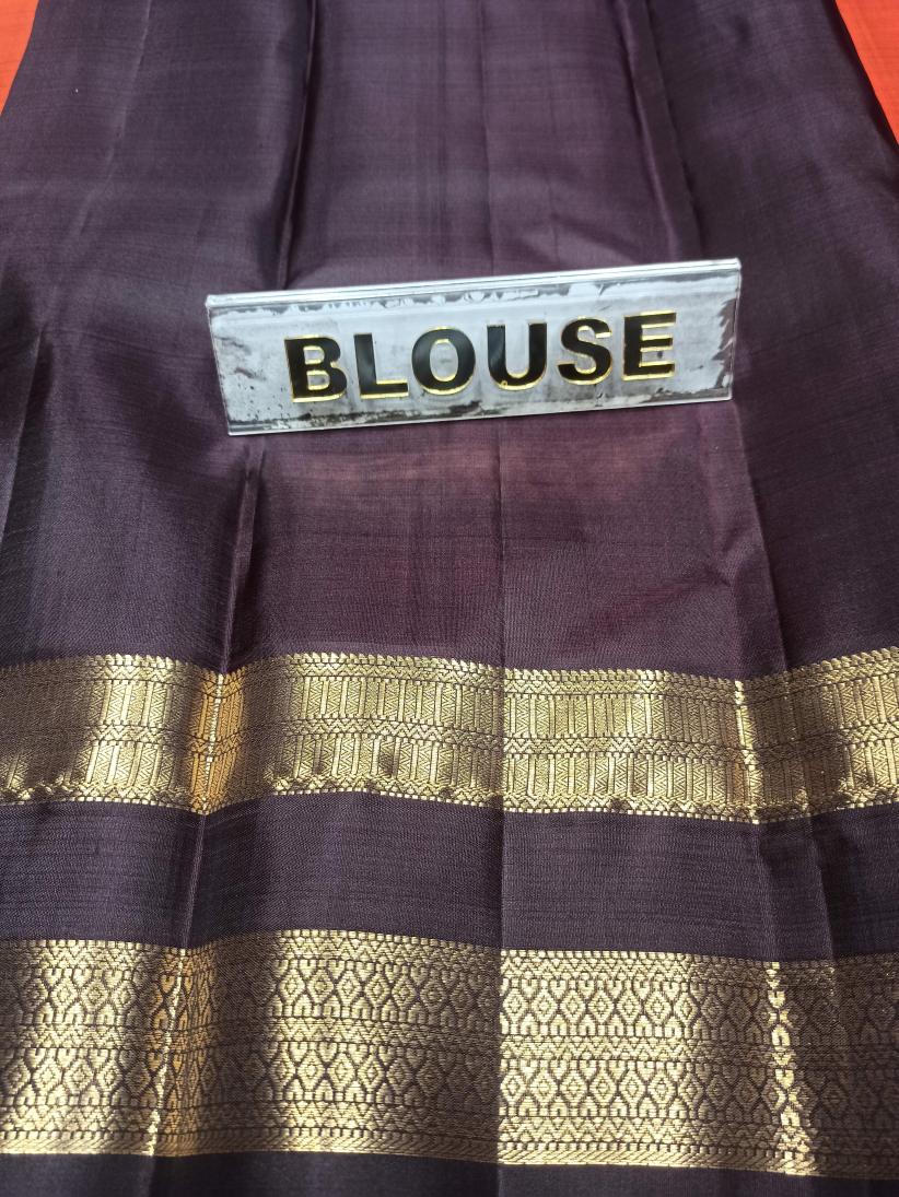 Pure Kanchipuram Silk Saree.