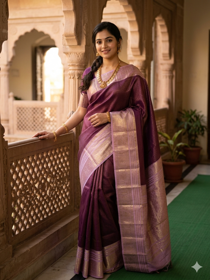 Pure Kanchipuram Silk Saree
