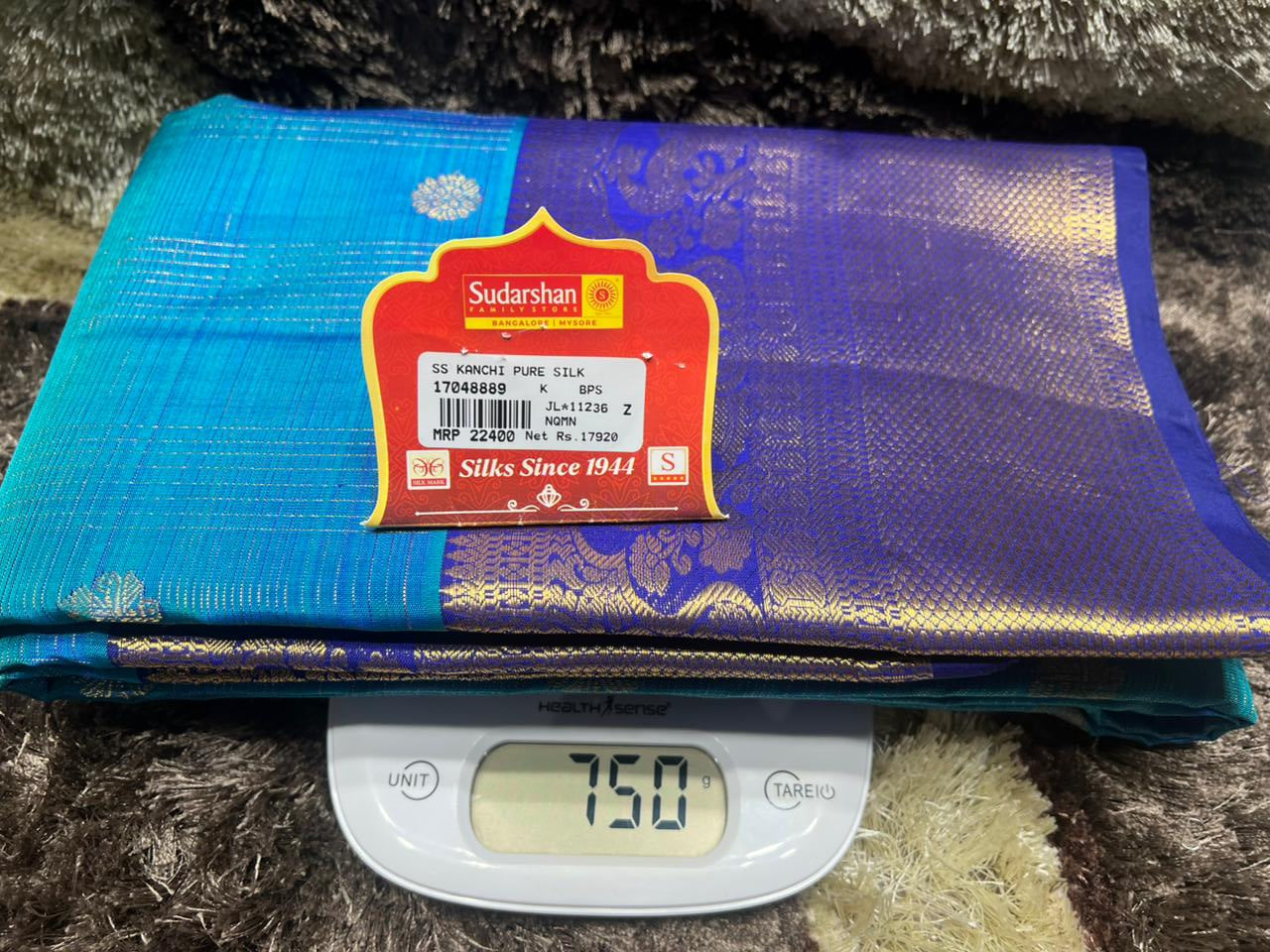 Pure Kanchipuram Silk Saree