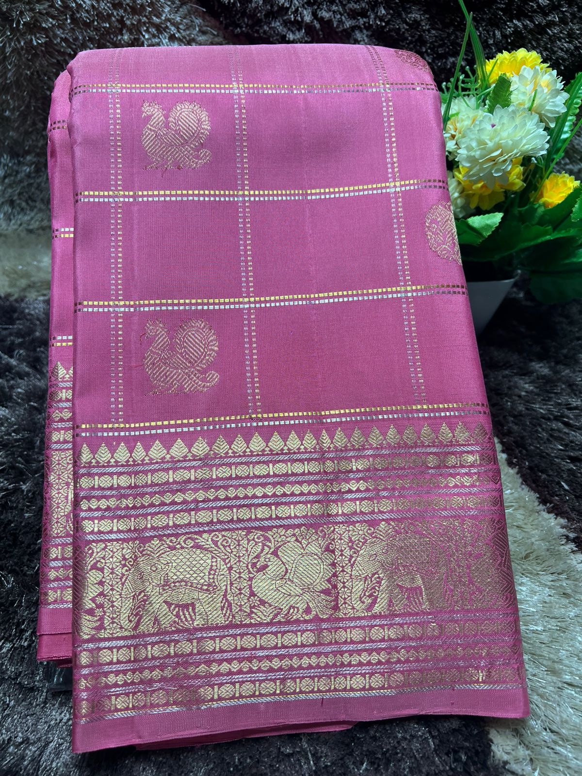 Pure Kanchipuram Silk Saree