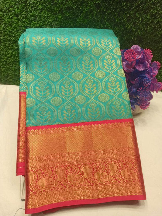 Pure Kanchipuram Silk Saree.