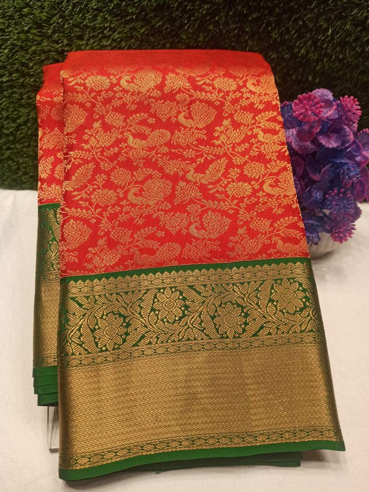 Pure Kanchipuram Silk Saree.