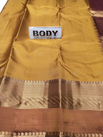 Pure Kanchipuram Silk Saree.
