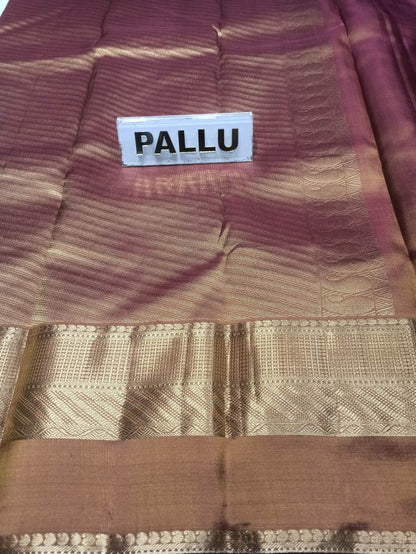 Pure Kanchipuram Silk Saree.