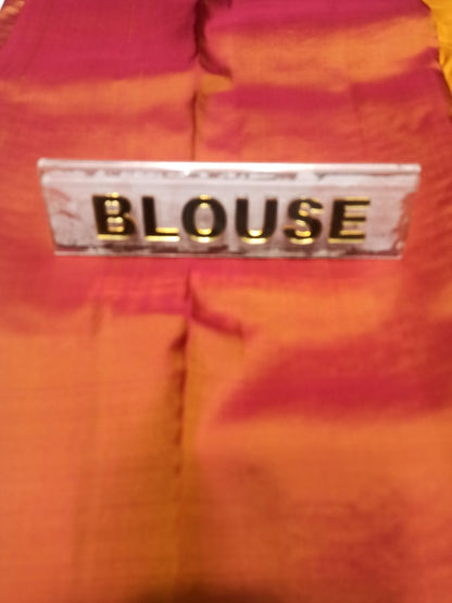 Pure Kanchipuram Silk Saree.