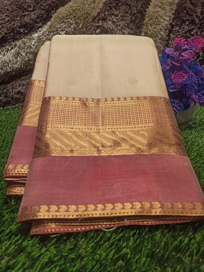Pure Kanchipuram Silk Saree.