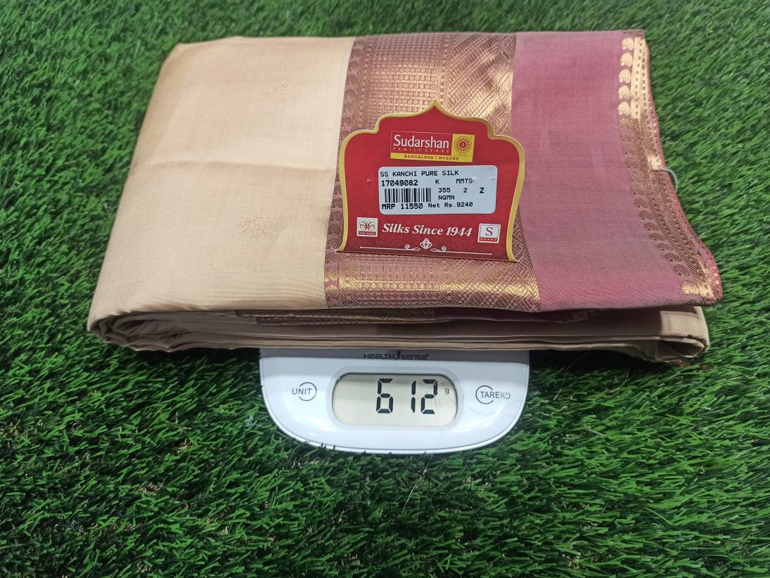 Pure Kanchipuram Silk Saree.