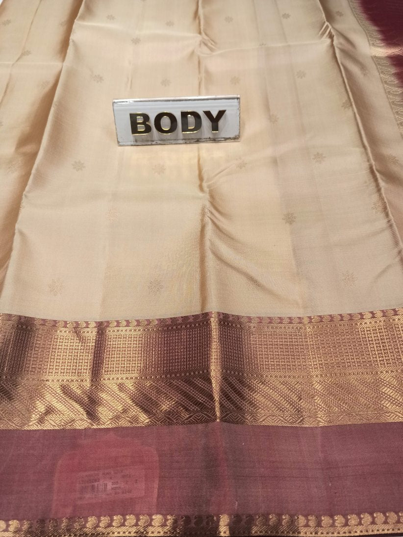 Pure Kanchipuram Silk Saree.