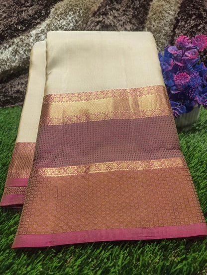 Pure Kanchipuram Silk Saree.
