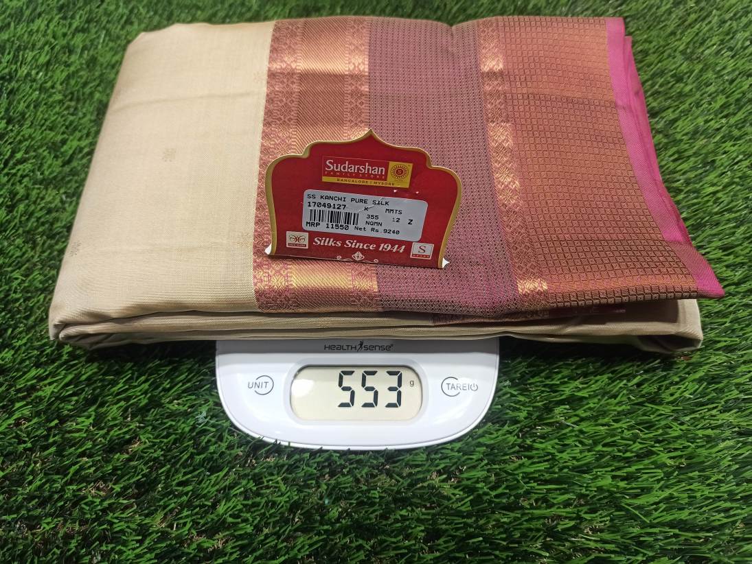 Pure Kanchipuram Silk Saree.