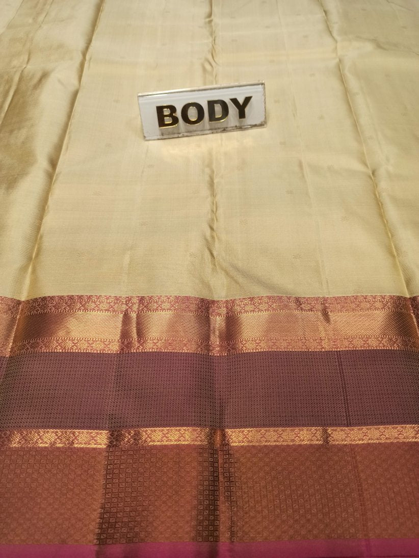 Pure Kanchipuram Silk Saree.