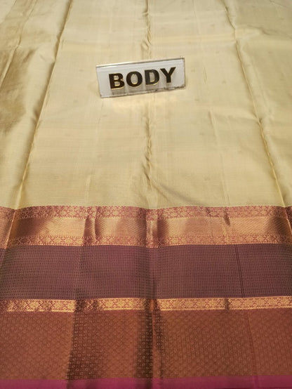 Pure Kanchipuram Silk Saree.