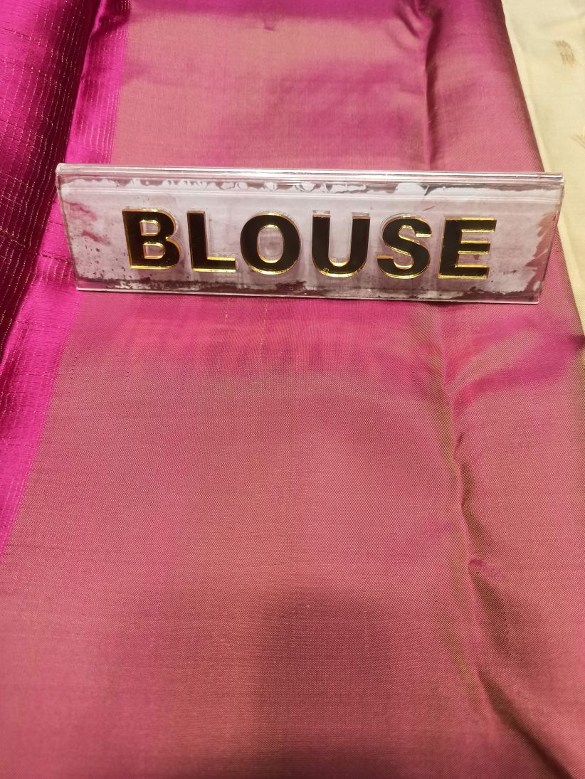 Pure Kanchipuram Silk Saree.