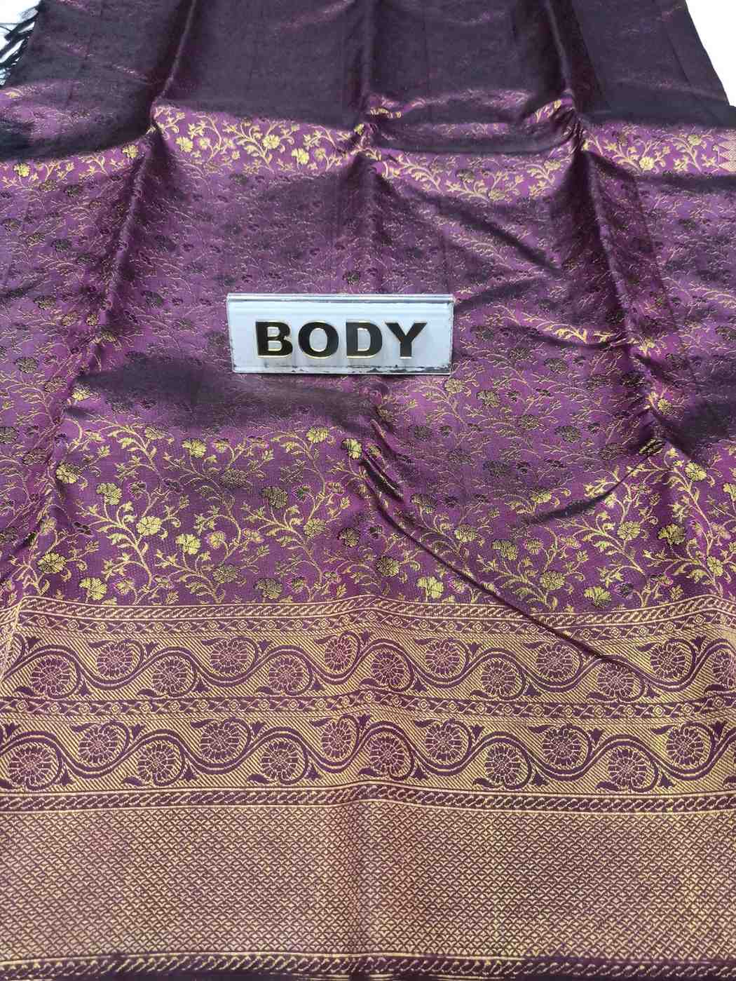 Pure Kanchipuram Silk Saree.