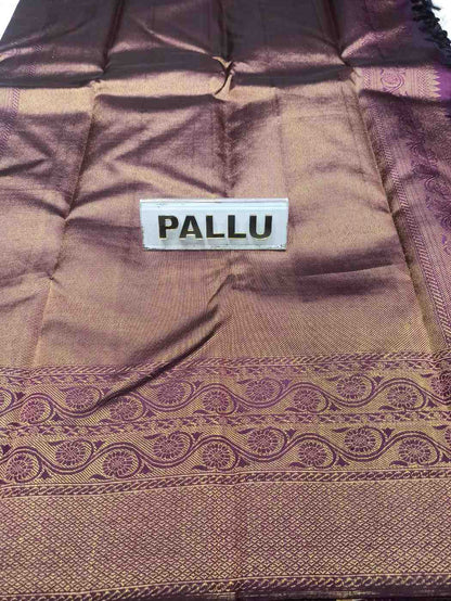 Pure Kanchipuram Silk Saree.