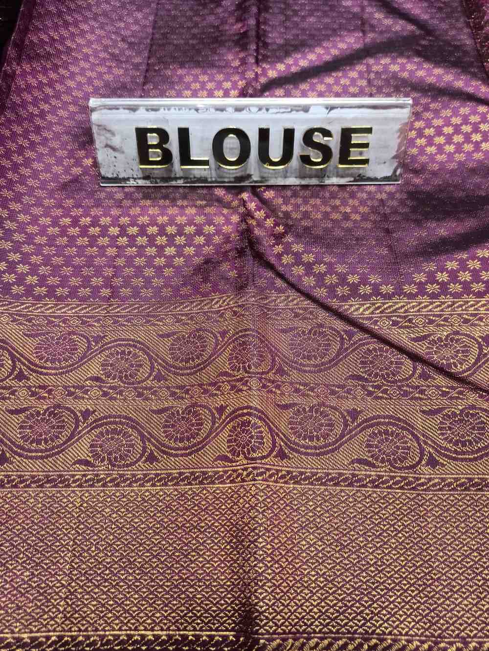 Pure Kanchipuram Silk Saree.