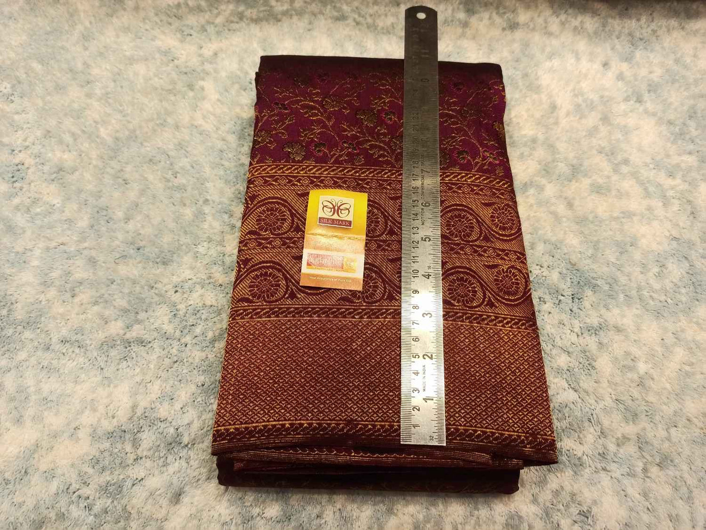 Pure Kanchipuram Silk Saree.