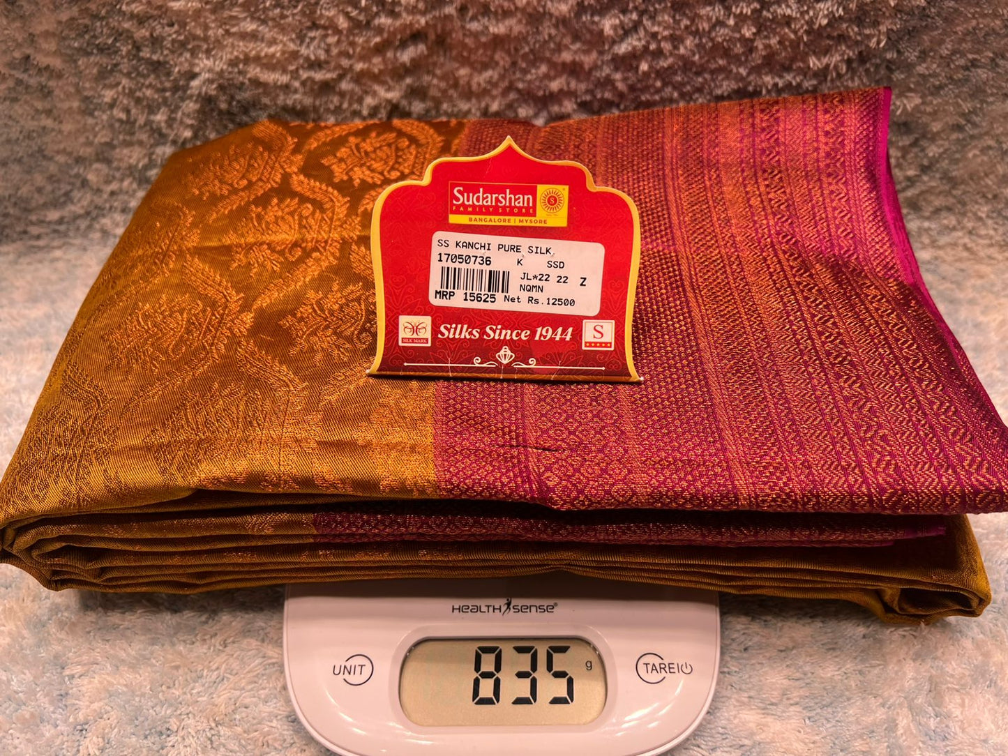 Pure Kanchipuram Silk Saree