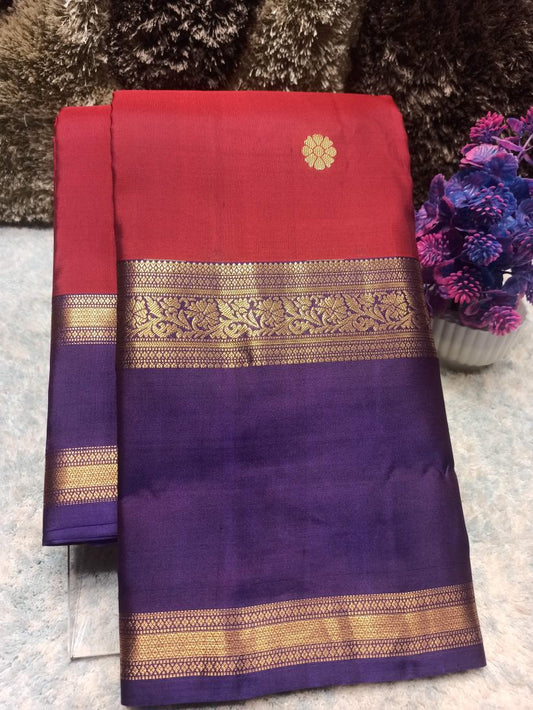 Pure Kanchipuram Silk Saree.