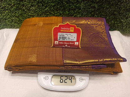 Pure Kanchipuram Silk Saree.