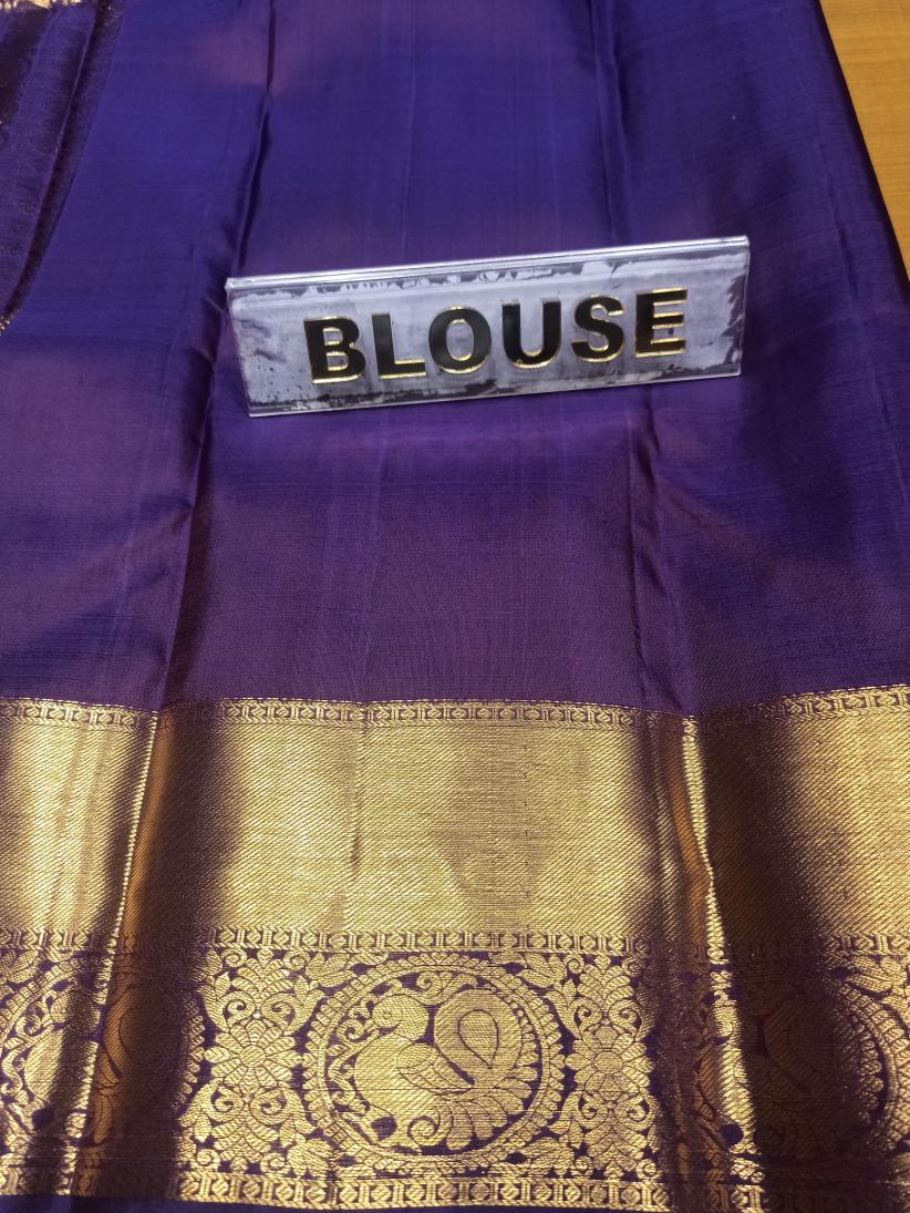 Pure Kanchipuram Silk Saree.