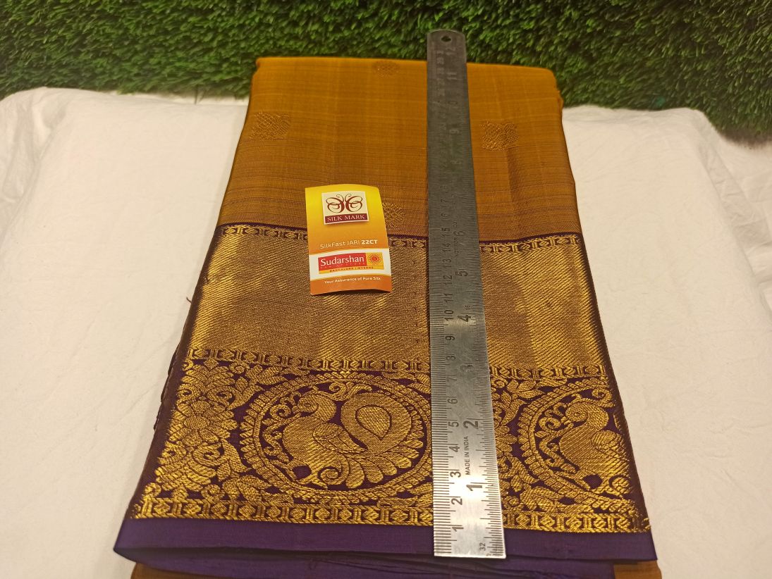 Pure Kanchipuram Silk Saree.