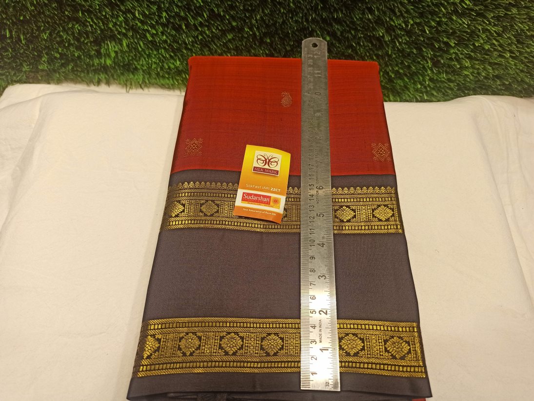 Pure Kanchipuram Silk Saree.