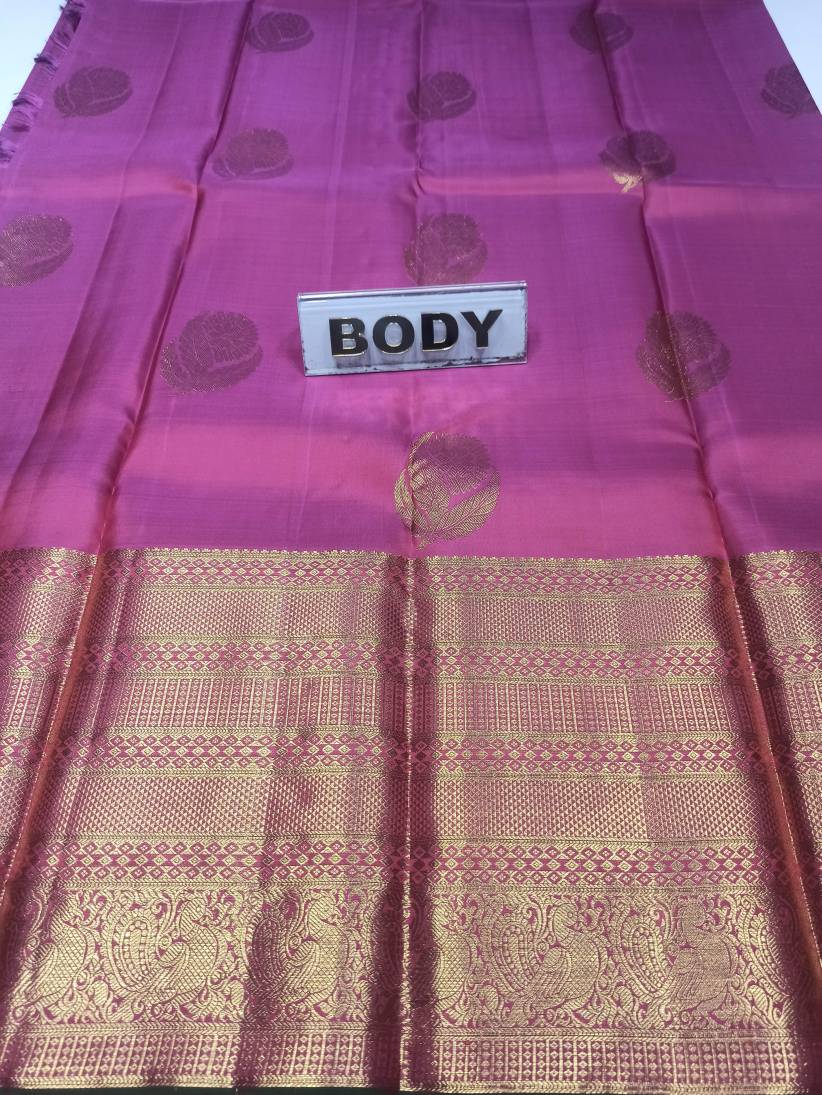 Pure Kanchipuram Silk Saree.