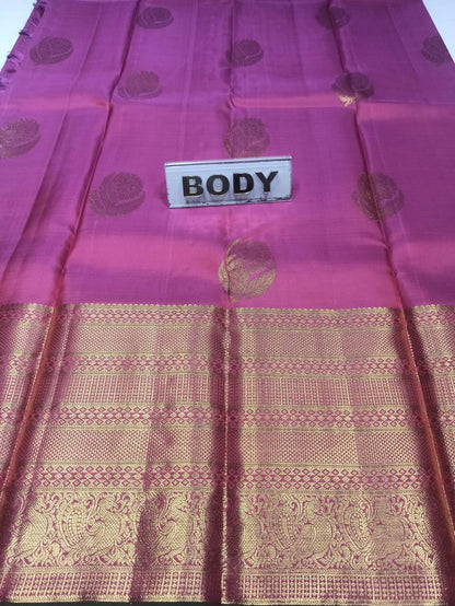 Pure Kanchipuram Silk Saree.