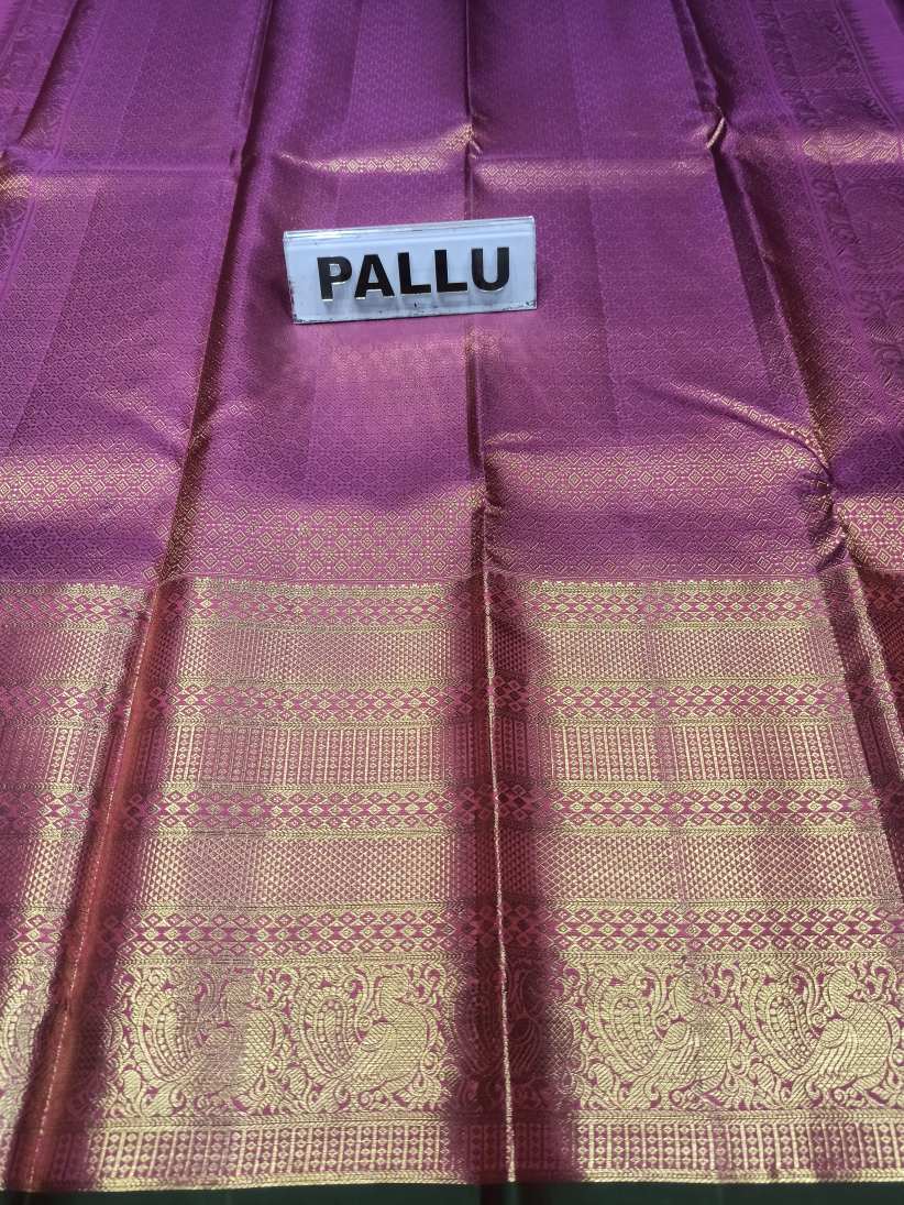 Pure Kanchipuram Silk Saree.