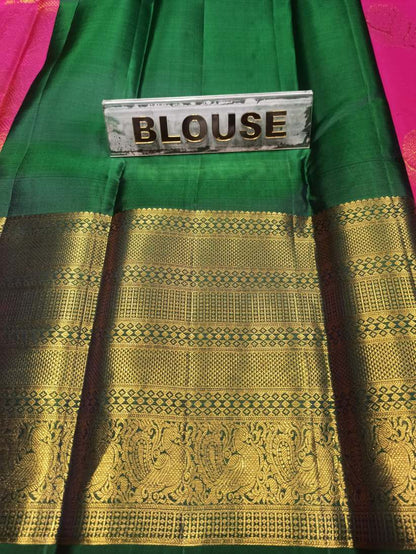 Pure Kanchipuram Silk Saree.